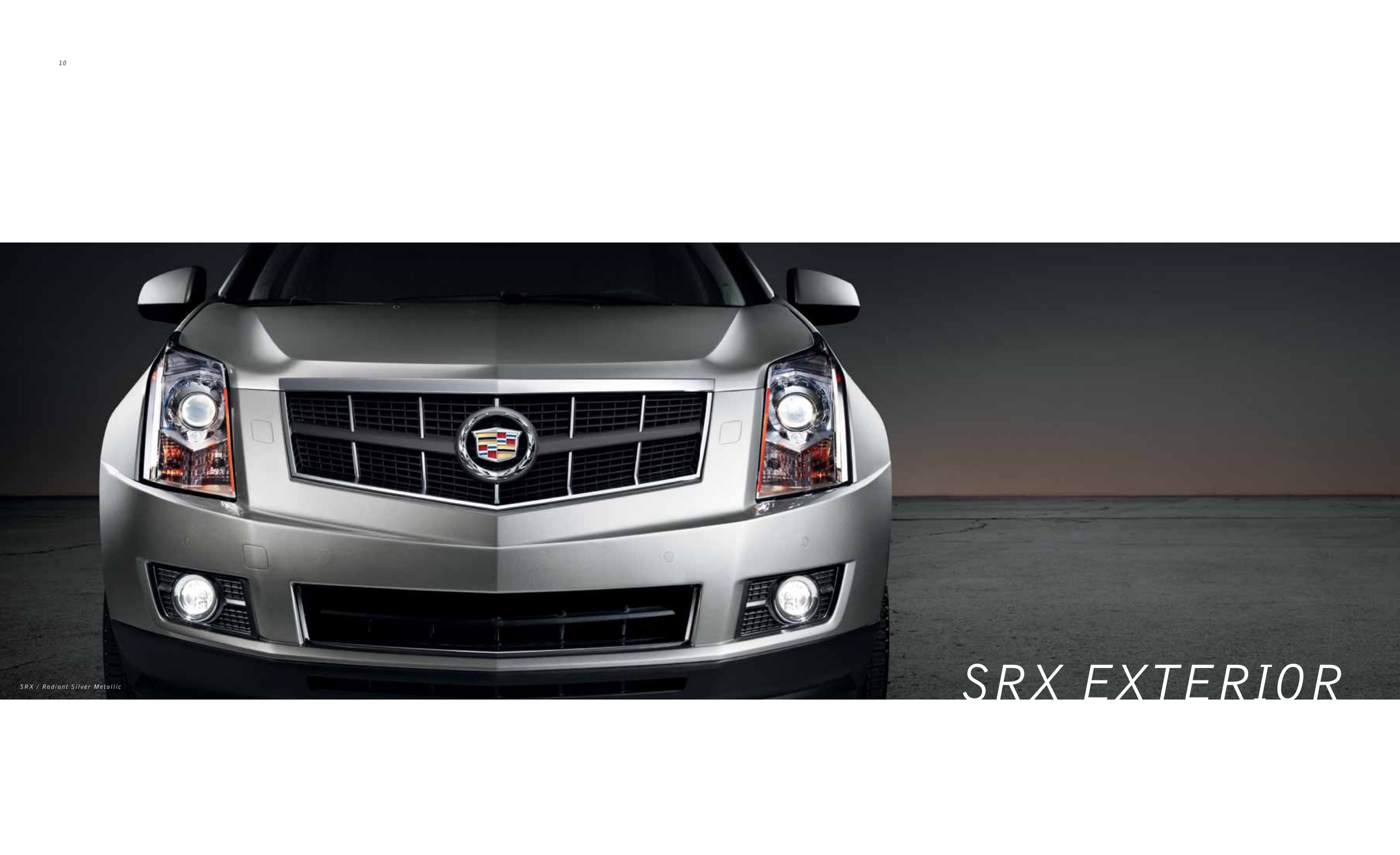 2012 Cadillac SRX Brochure Page 1